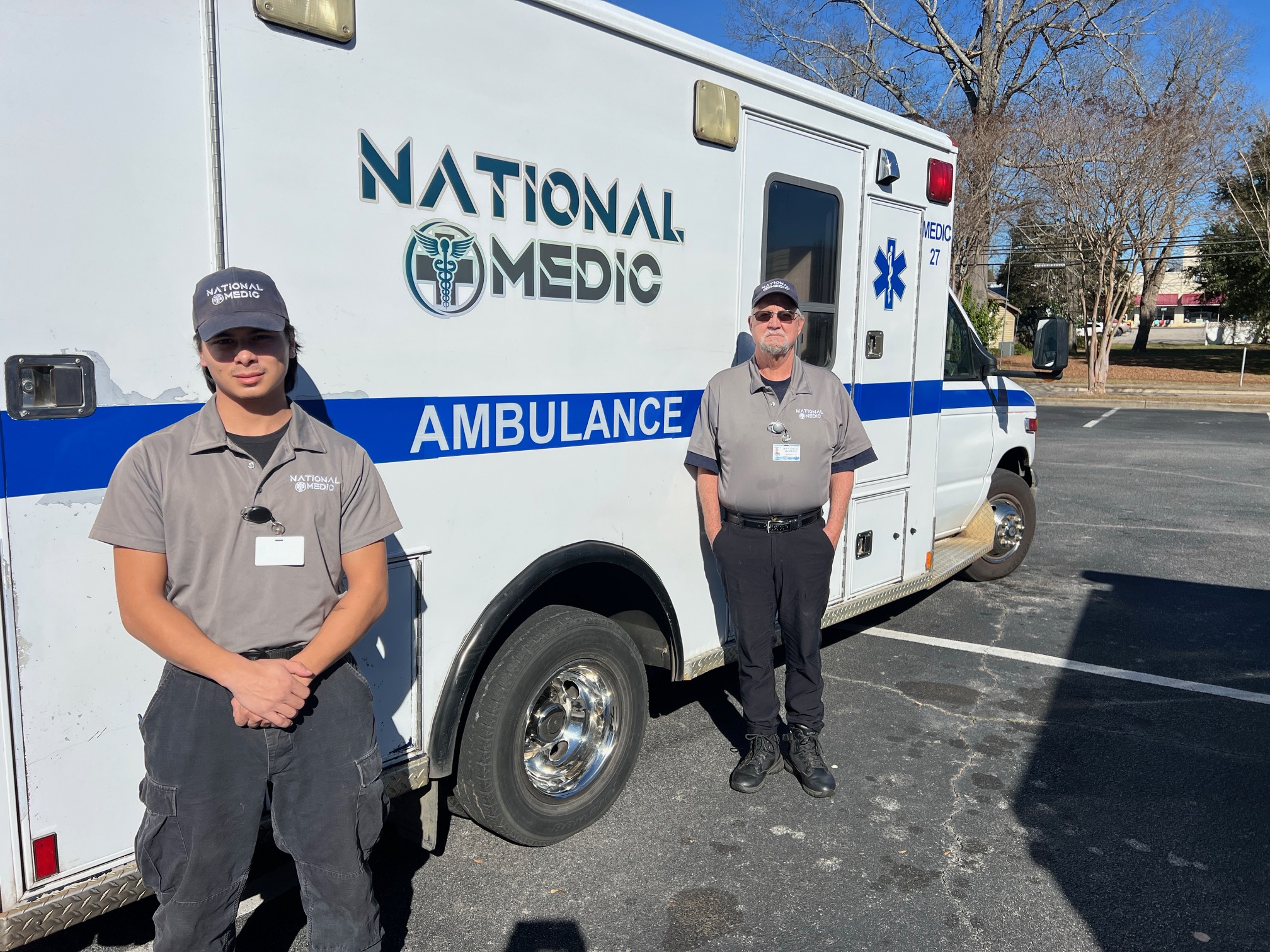 Ambulance providing event standby coverage